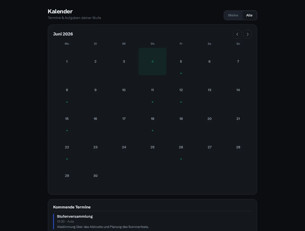 Kalender Juni 2026